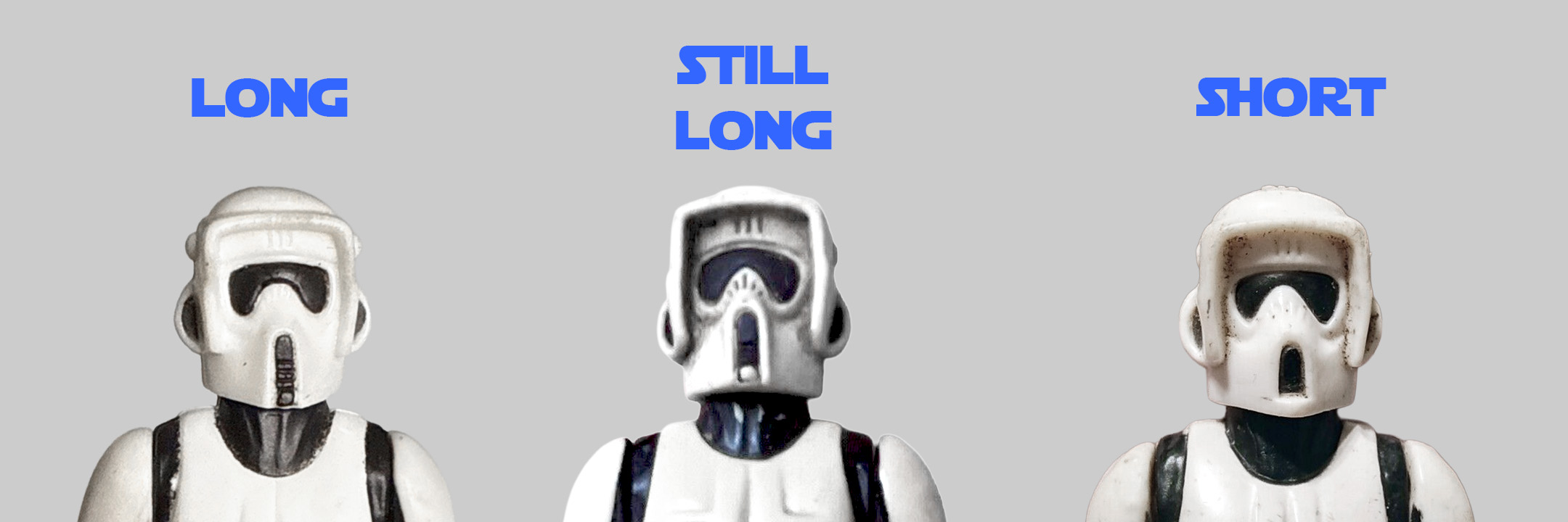 What's the difference between a short mouth Biker Scout and a regular long mouth Biker Scout? The black mouth guard doesn't extend all the way down the chin.