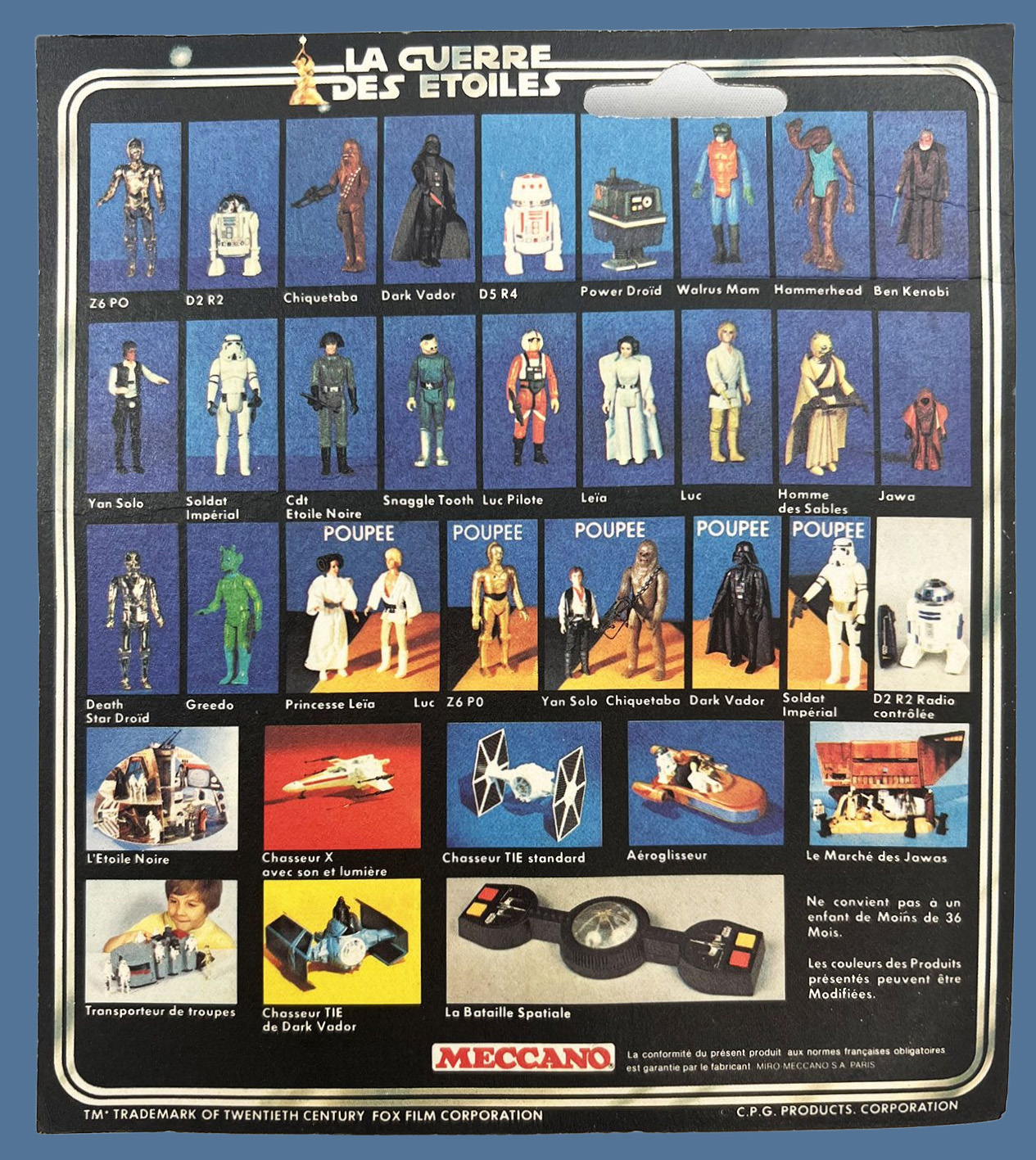 The very rare Meccano produced square cardbacks add tremendous value to even a common FX-7 - but these are true unicorns - don't expect to ever see one in the wild.