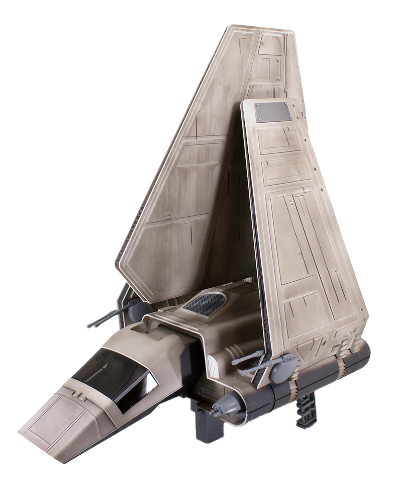The 2002 Imperial Shuttle from the Return of the Jedi line has a date stamp of 1984 and was released in 2002.