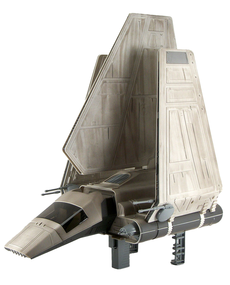 The 2006 Imperial Shuttle from the The Saga Collection line has a date stamp of 1984 and was released in 2006.