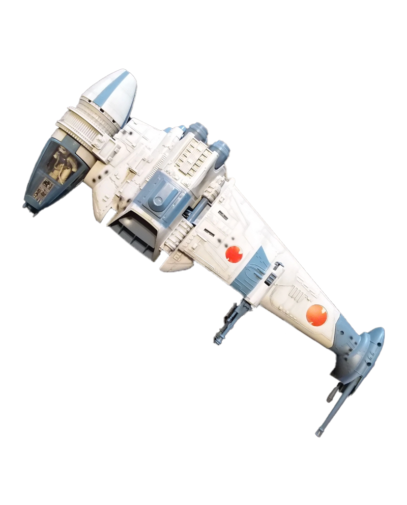 The POTJ B-Wing Fighter from the Power of the Jedi line has a date stamp of 2001.