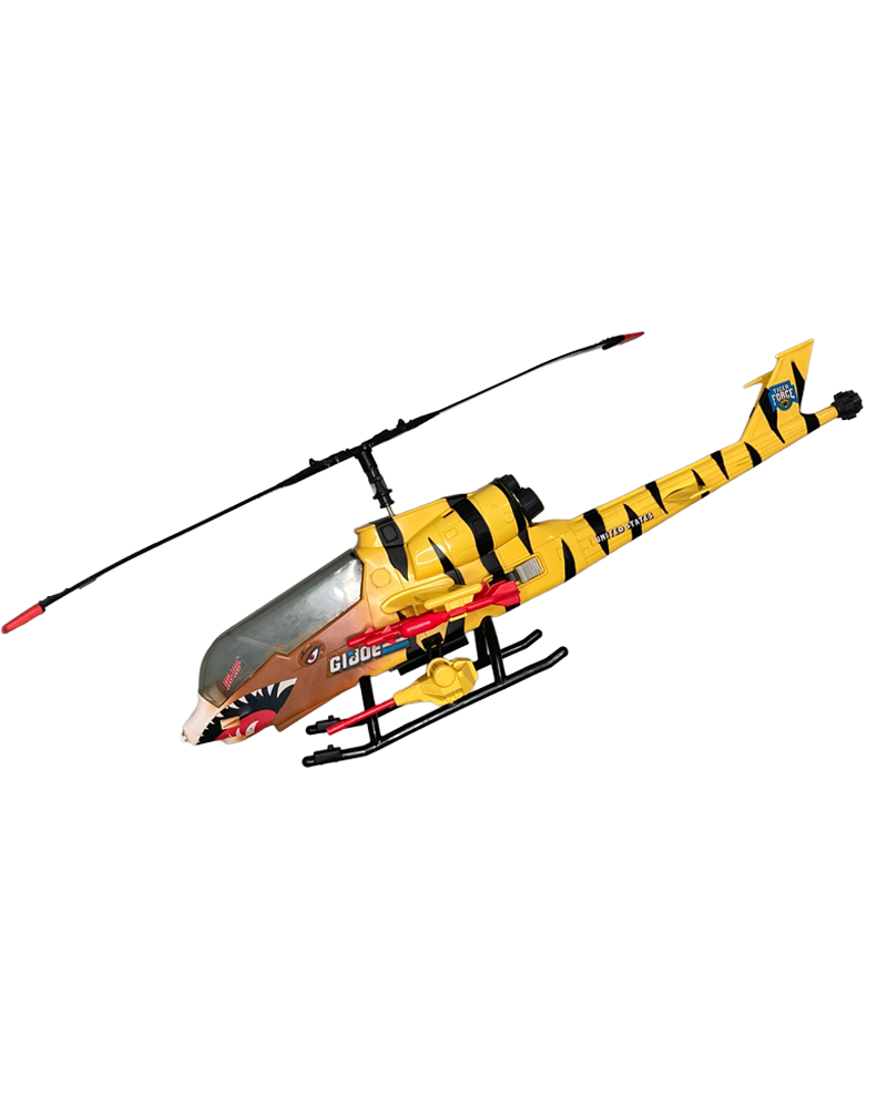 The Tiger Fly from the G.I. Joe line has a date stamp of 1983 and was released in 1988.