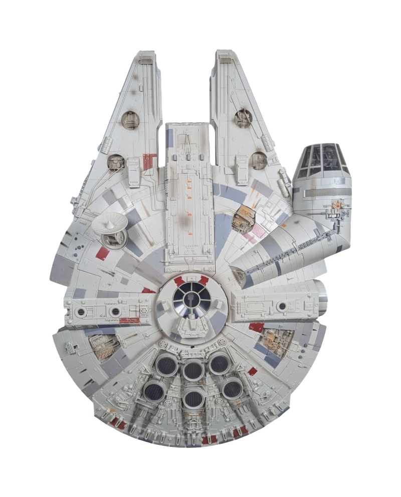 The TLC BMF Millennium Falcon from the The Legacy Collection line has a date stamp of 2008.
