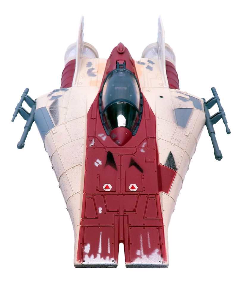 The POTF A-Wing Fighter from the Power of the Force line has a date stamp of 1997.