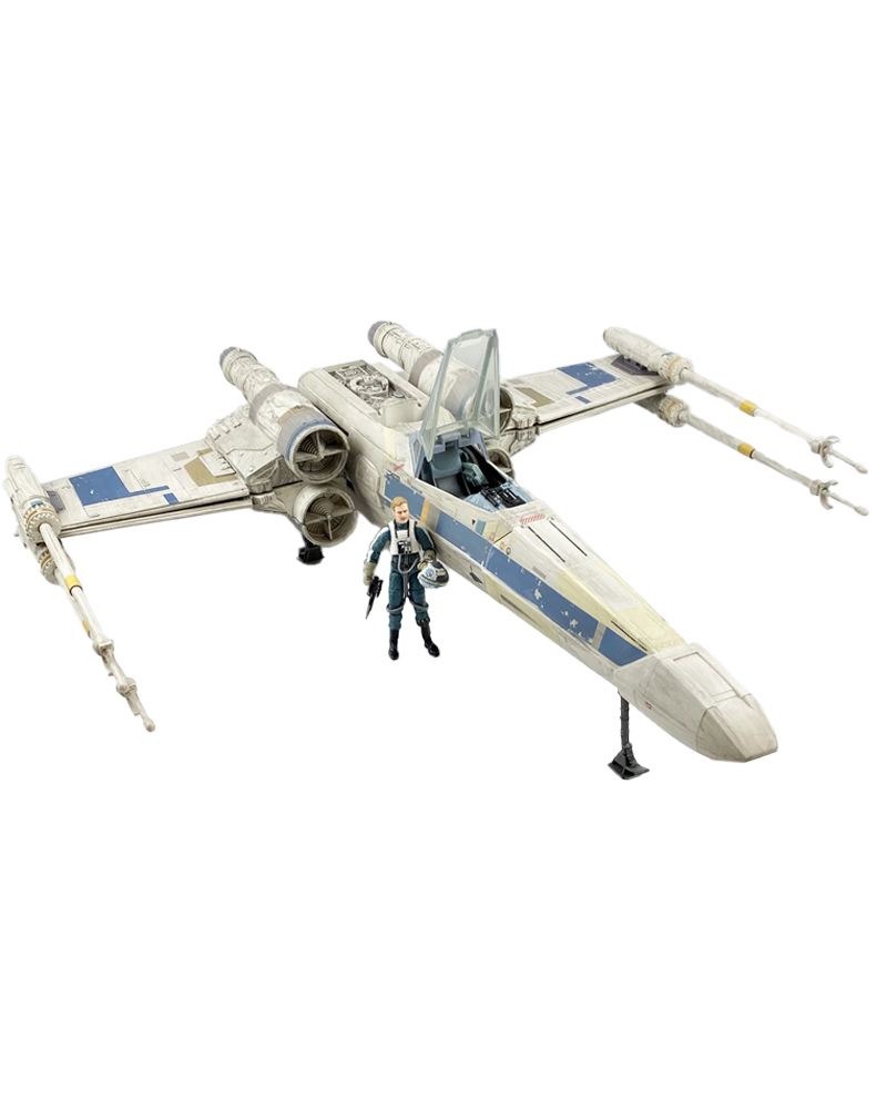 The Antoc Merrick’s X-Wing Fighter from the The Vintage Collection line has a date stamp of 2021.