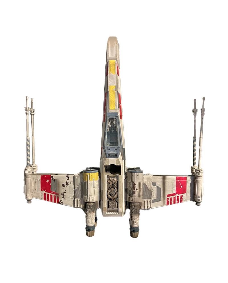 The Luke Skywalker’s Red 5 X-Wing from the The Vintage Collection line has a date stamp of 2020.