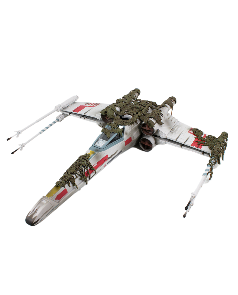 The Luke Skywalker’s X-Wing Dagobah from the The Saga Collection line has a date stamp of 2002 and was released in 2006.