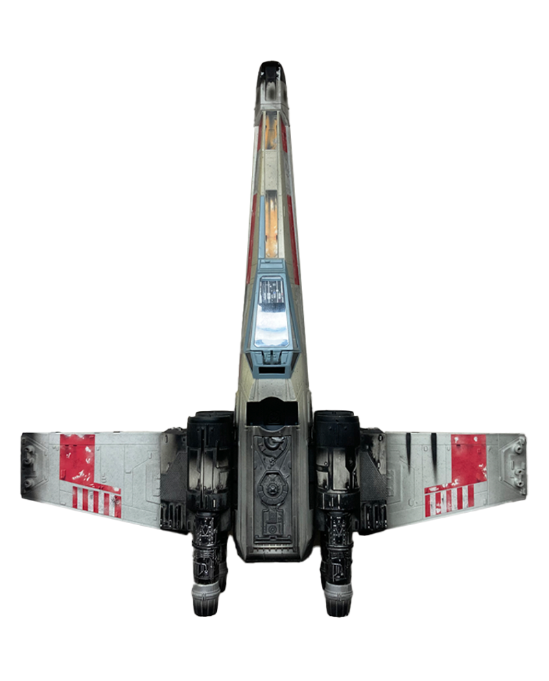 The Luke Skywalker’s X-Wing Red 5/Dagobah from the The Saga Collection line has a date stamp of 2002.