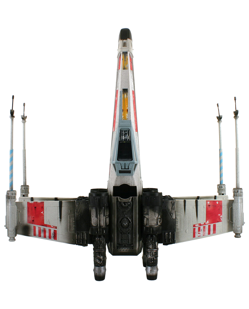 The Luke Skywalker’s X-Wing from the The Saga Collection line has a date stamp of 2002.