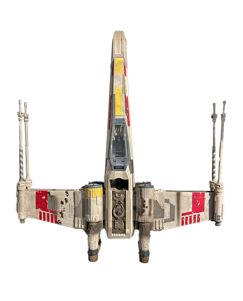 The Luke Skywalker’s Red 5 X-Wing from the The Vintage Collection line has a date stamp of 2011 and was released in 2019.