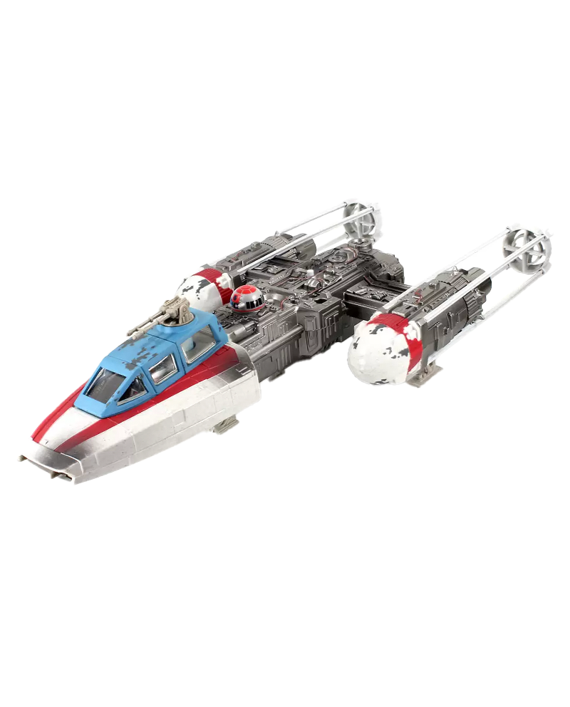 The OTC Y-Wing Fighter from the Original Trilogy line has a date stamp of 2004.