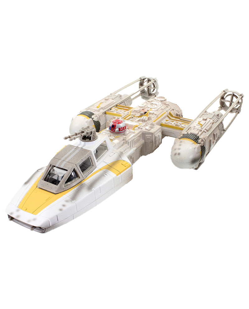The POTF Y-Wing Fighter from the Power of the Force line has a date stamp of 2000.