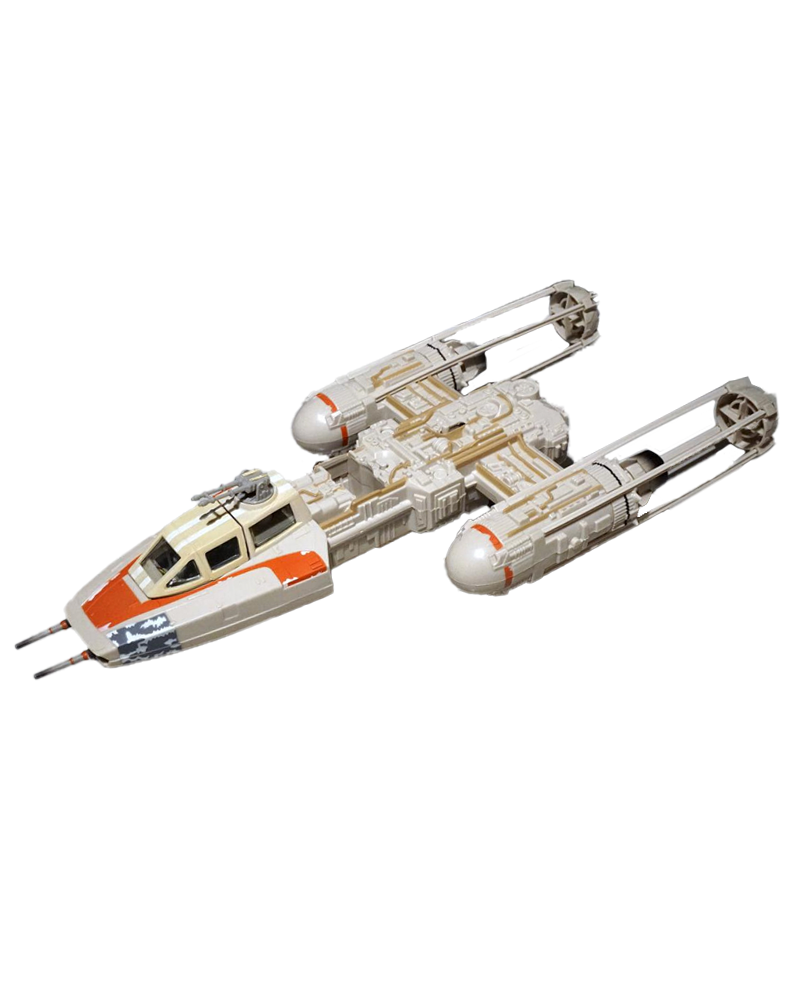 The TVC Y-Wing Fighter from the The Vintage Collection line has a date stamp of 2012.